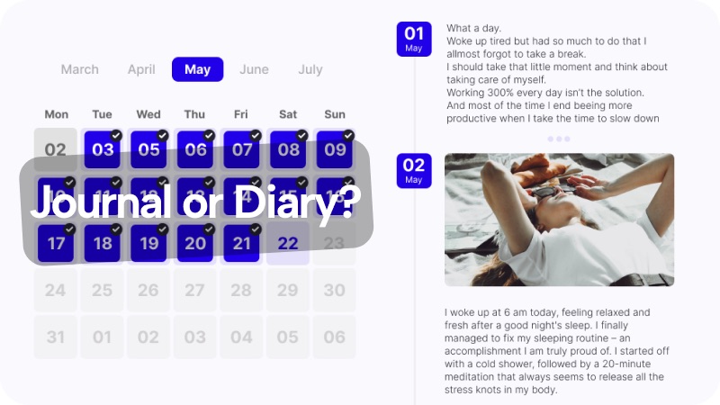 Diary vs Journal: What's the Difference?  blog card image
